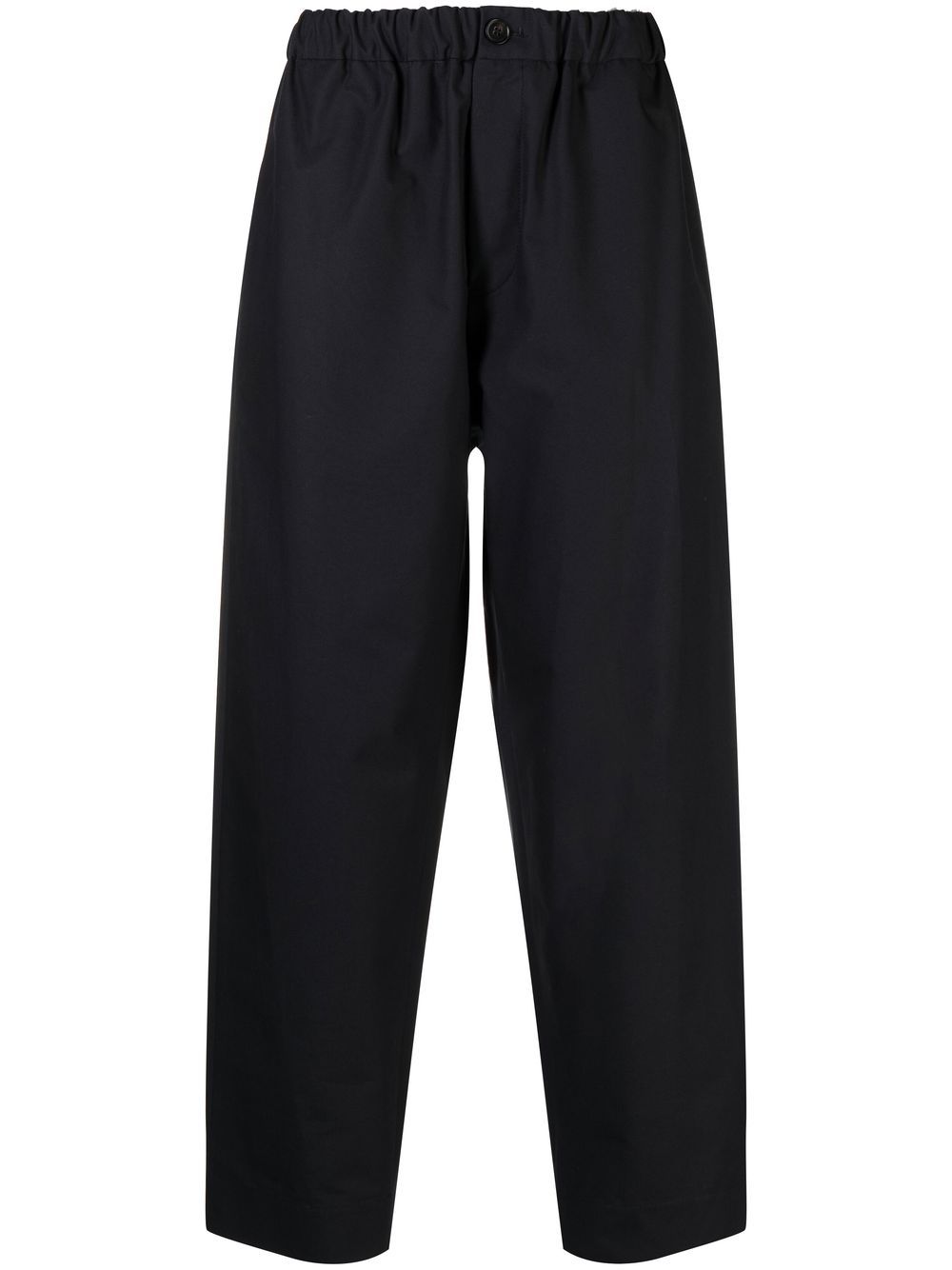 Jil Sander 直筒露踝裤 - 蓝色