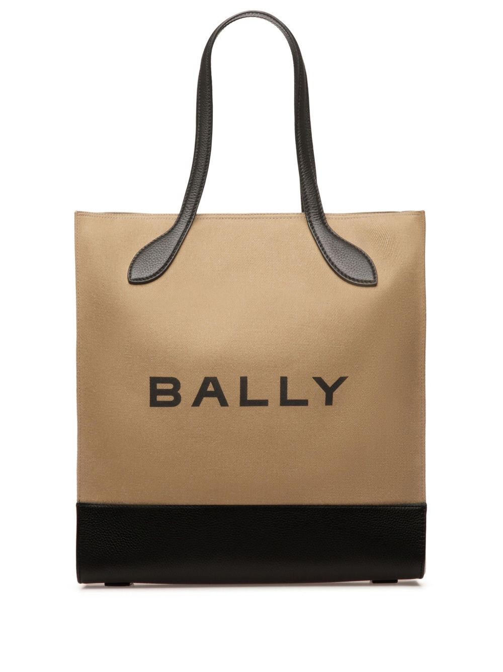 Bally Bar Keep On logo印花托特包 - 褐色