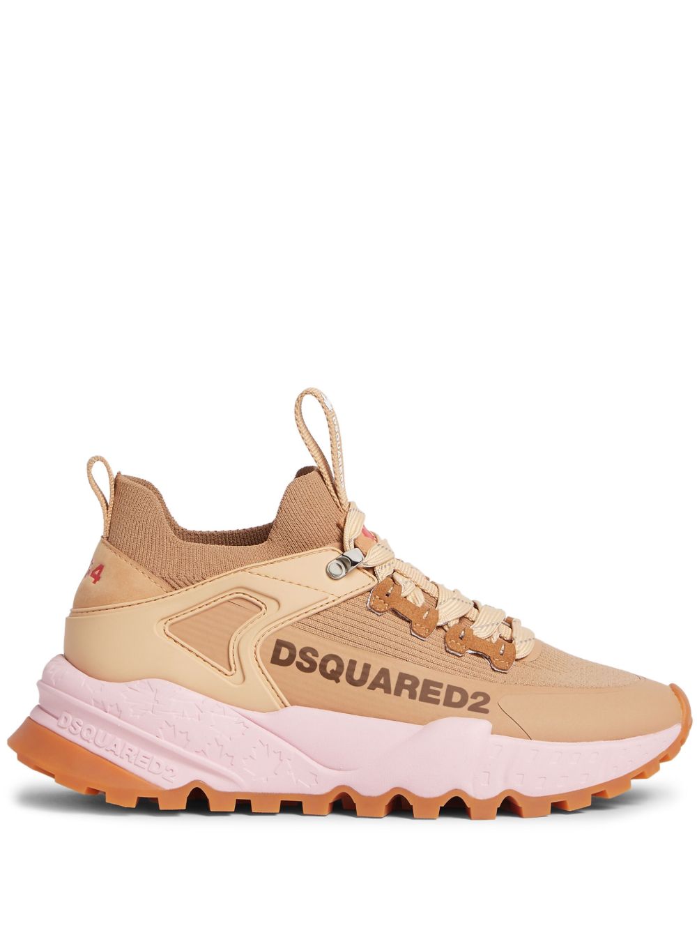 DSQUARED2 系带低帮运动鞋 - 中性色