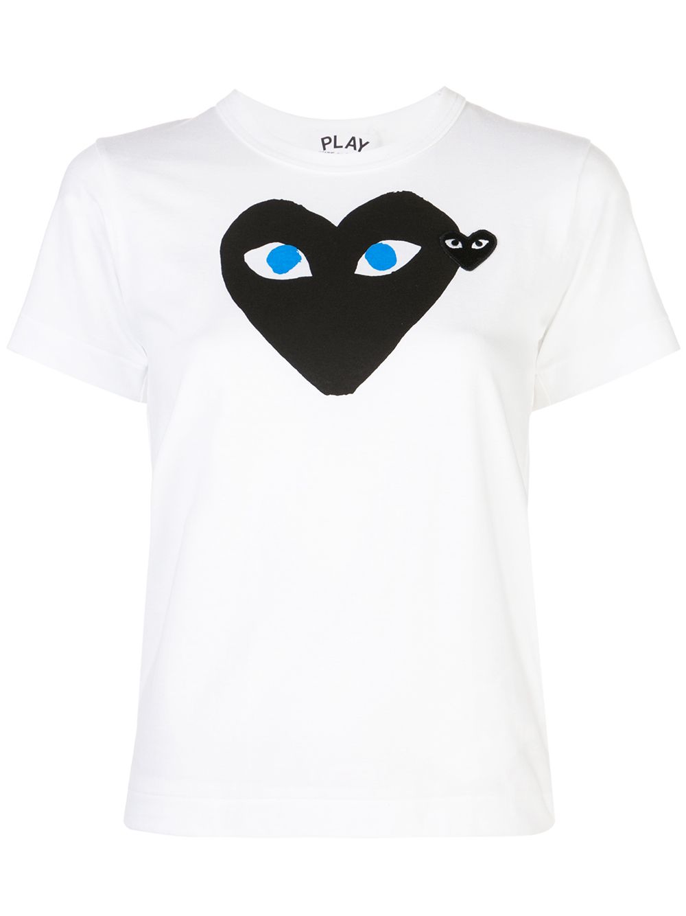 Comme Des Garçons Play 印花T恤 - 白色