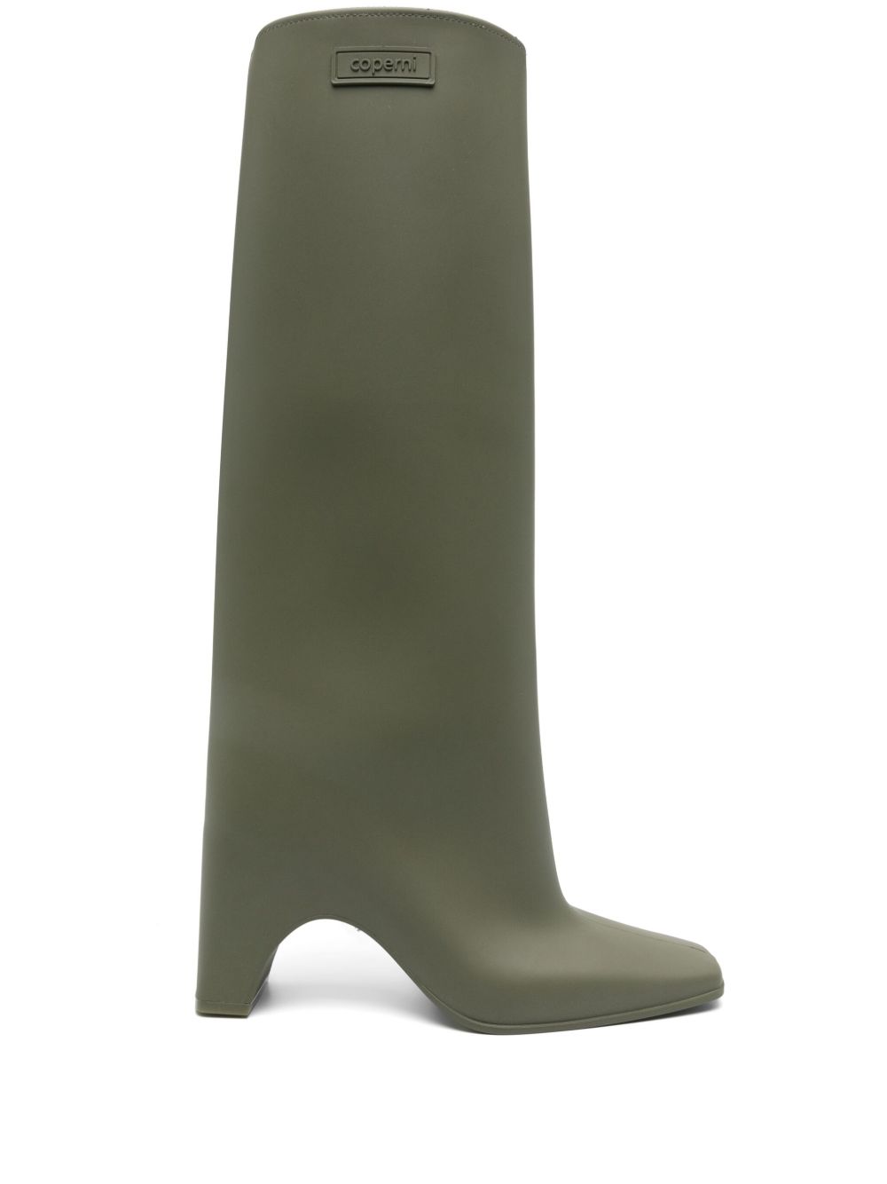 Coperni Rubber Bridge 高跟靴（8.5厘米） - 绿色