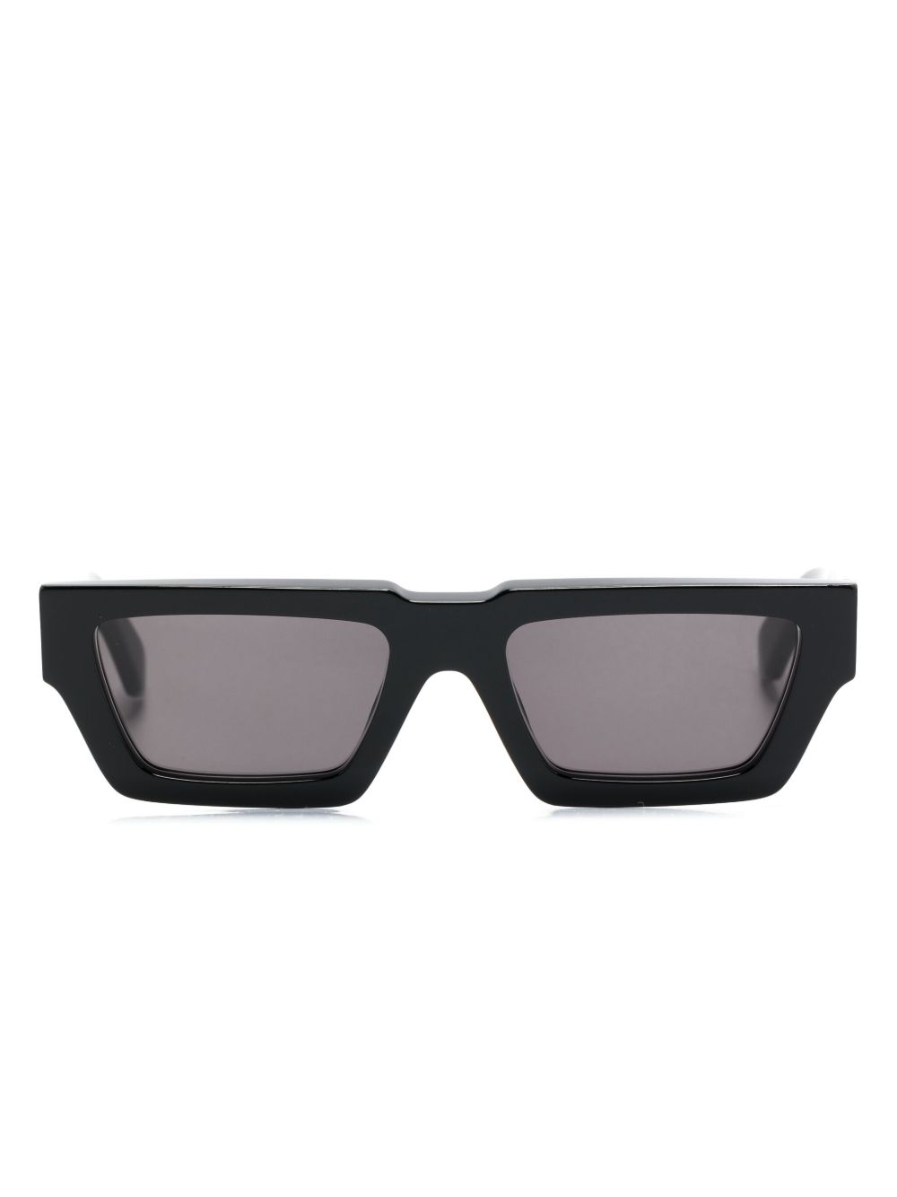 Off-White Eyewear Manchester 长方形框太阳眼镜 - 黑色