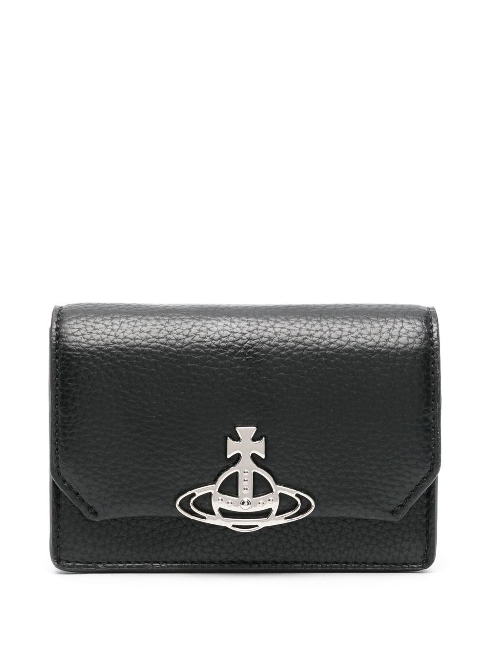 Vivienne Westwood Orb 标牌钱包 - 黑色