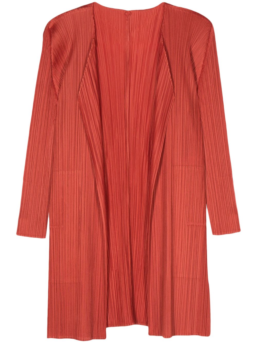 Pleats Please Issey Miyake Monthly Colors April 褶饰外套 - 红色