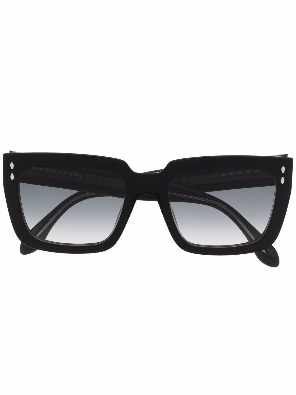 Isabel Marant Eyewear 猫眼框太阳眼镜 - 黑色
