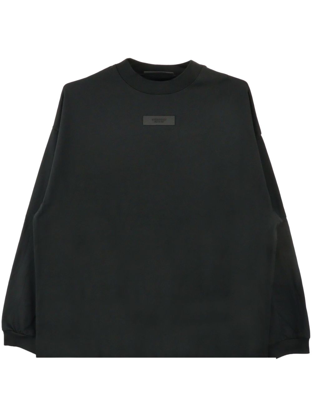 FEAR OF GOD ESSENTIALS 标贴棉卫衣 - 黑色