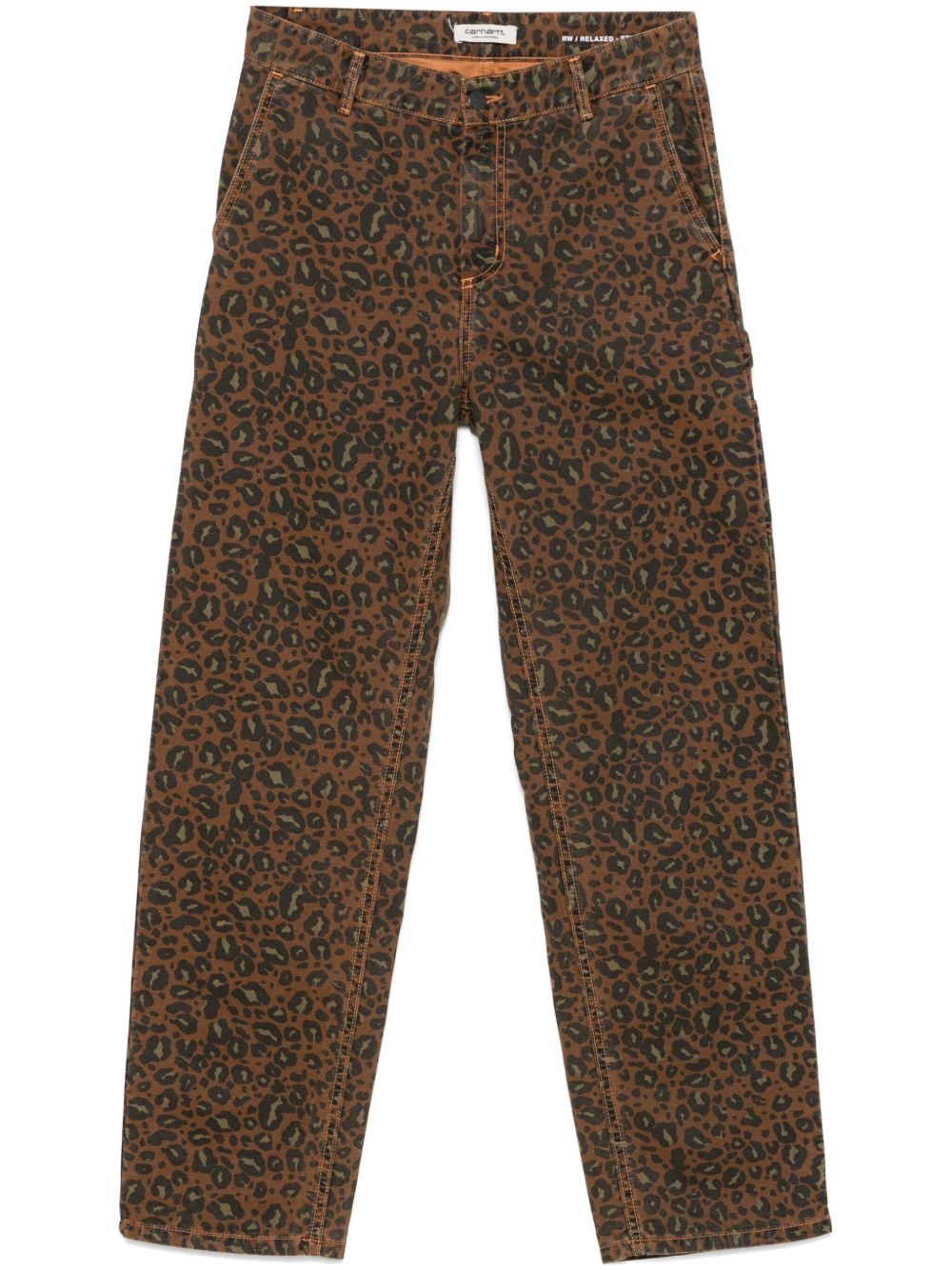 Carhartt WIP W' Leo Pierce Pant Straigh 长裤 - 褐色
