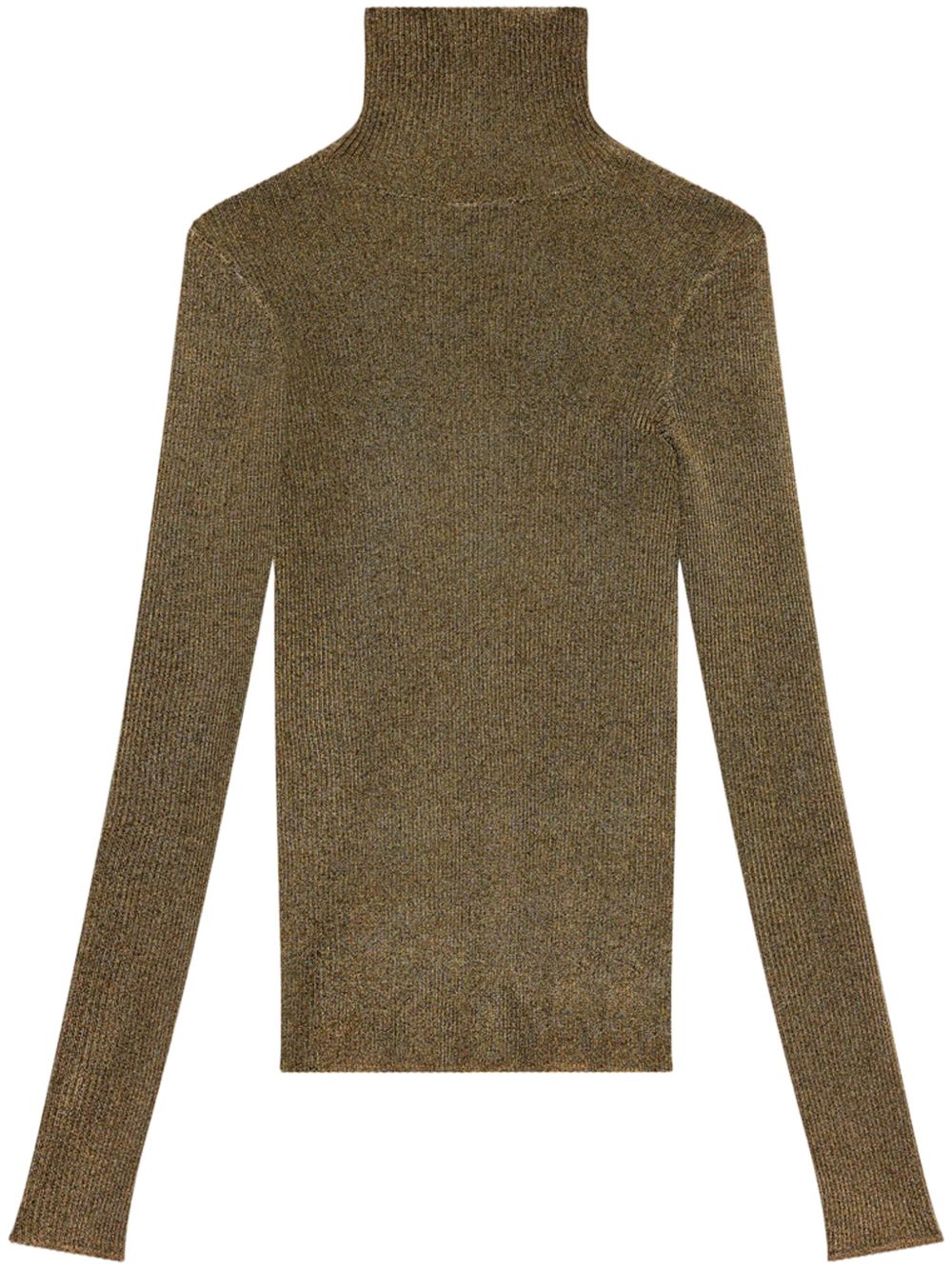 ISABEL MARANT Jaelis 金属感毛衣 - 绿色