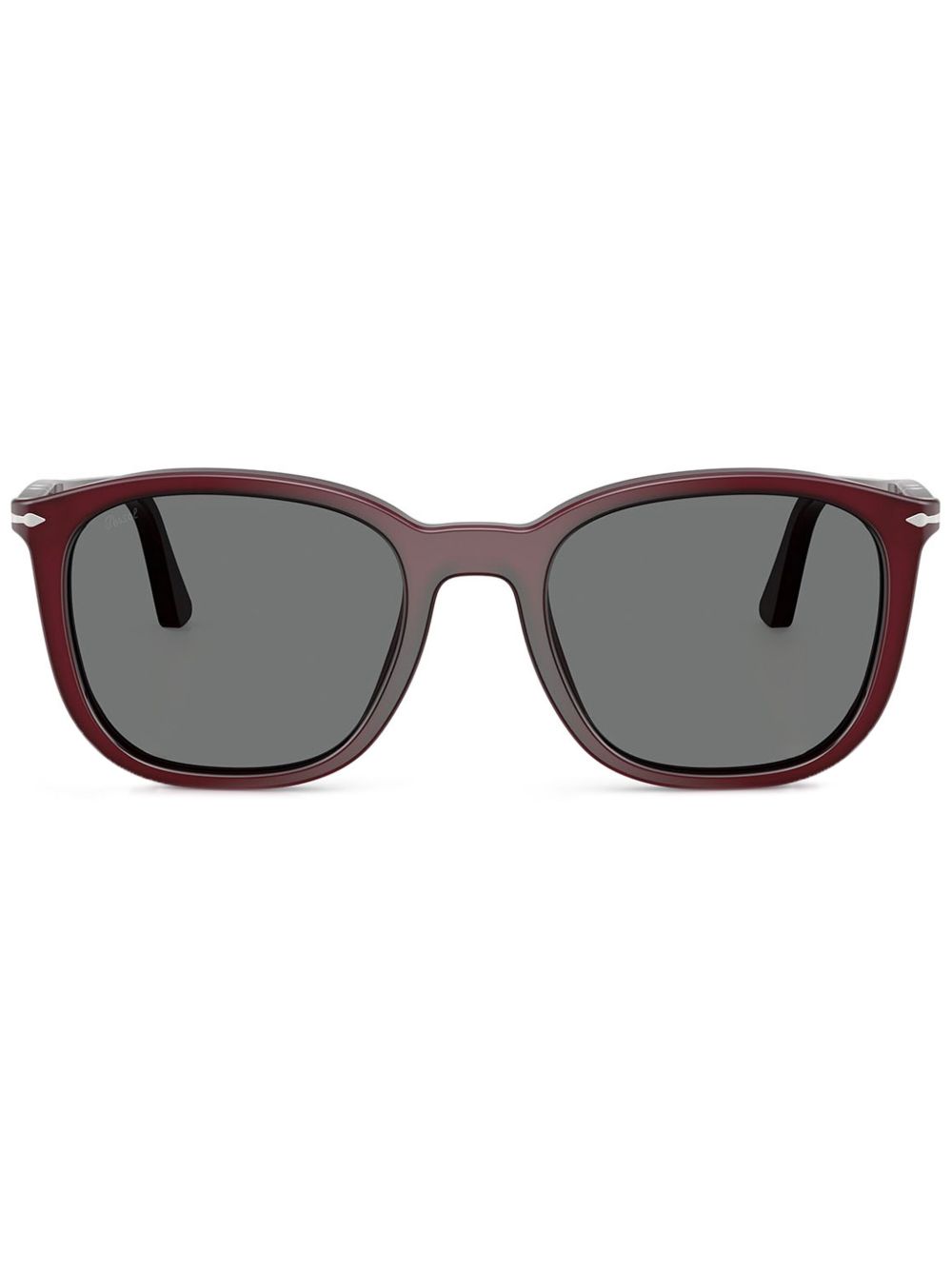 Persol 方框太阳眼镜 - 褐色