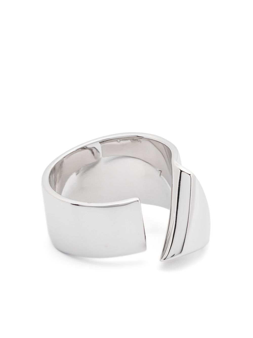 Eddie Borgo Folded ring - 银色