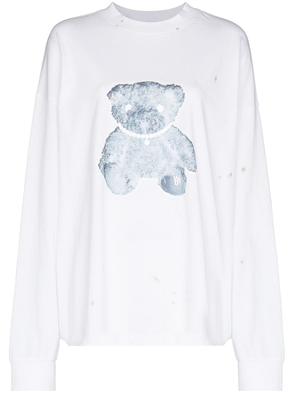 We11done Teddy Bear 卫衣 - 白色