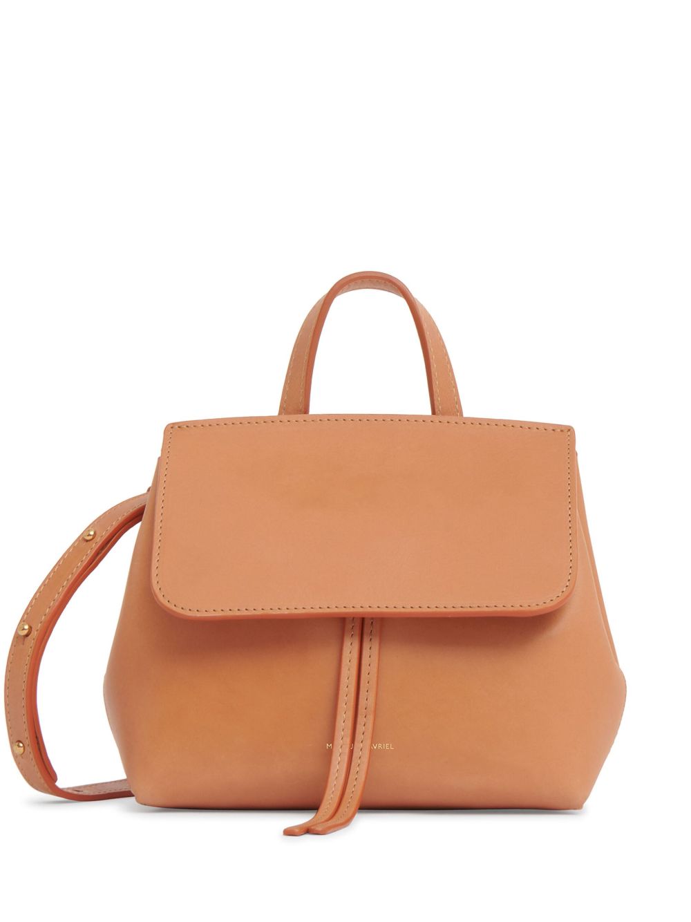 Mansur Gavriel Lady 迷你斜挎包 - 褐色