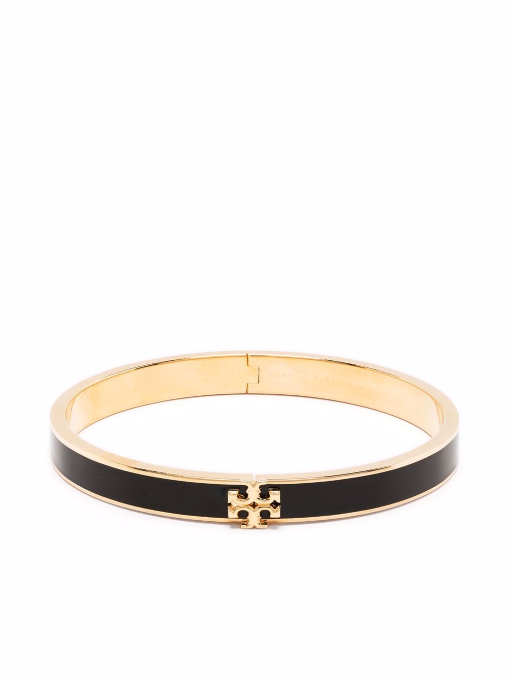 Tory Burch Kira 珐琅手链 - 黑色