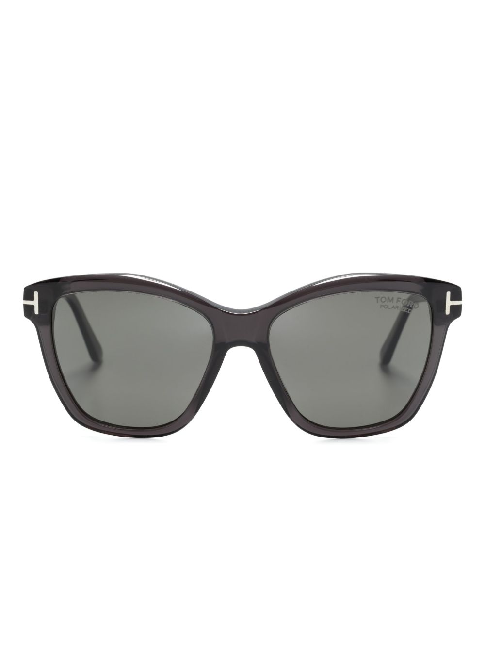 TOM FORD Eyewear Lucia 方框太阳眼镜 - 黑色