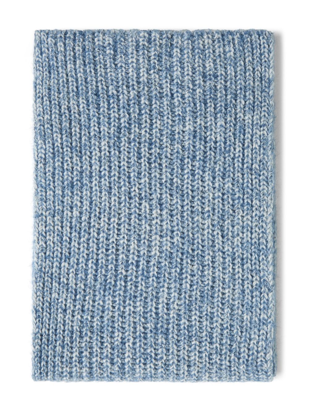 Brunello Cucinelli Kids 针织围巾 - 蓝色
