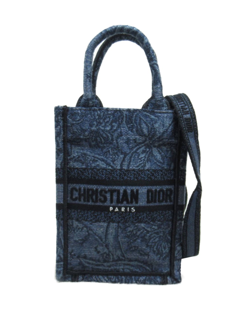 Christian Dior Pre-Owned Book Vertical 手提包（2010年代典藏款） - 蓝色