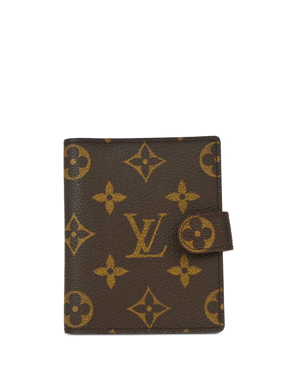 Louis Vuitton Pre-Owned Agenda 迷你笔记本套（2000年典藏款） - 褐色