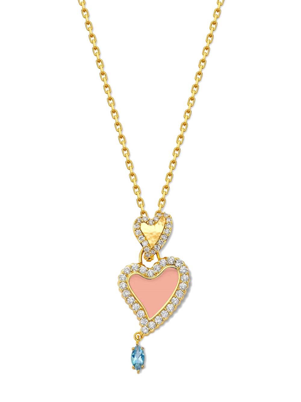 BUDDHA MAMA 20K黄金 Heart 吊坠 - 金色