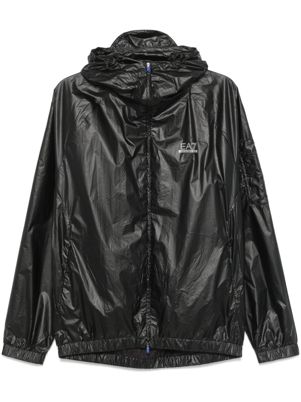 Ea7 Emporio Armani Dynamic Athlete 夹克 - 黑色