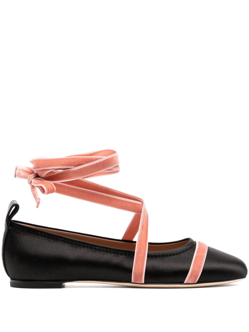 Malone Souliers Spencer 平底鞋 - 黑色