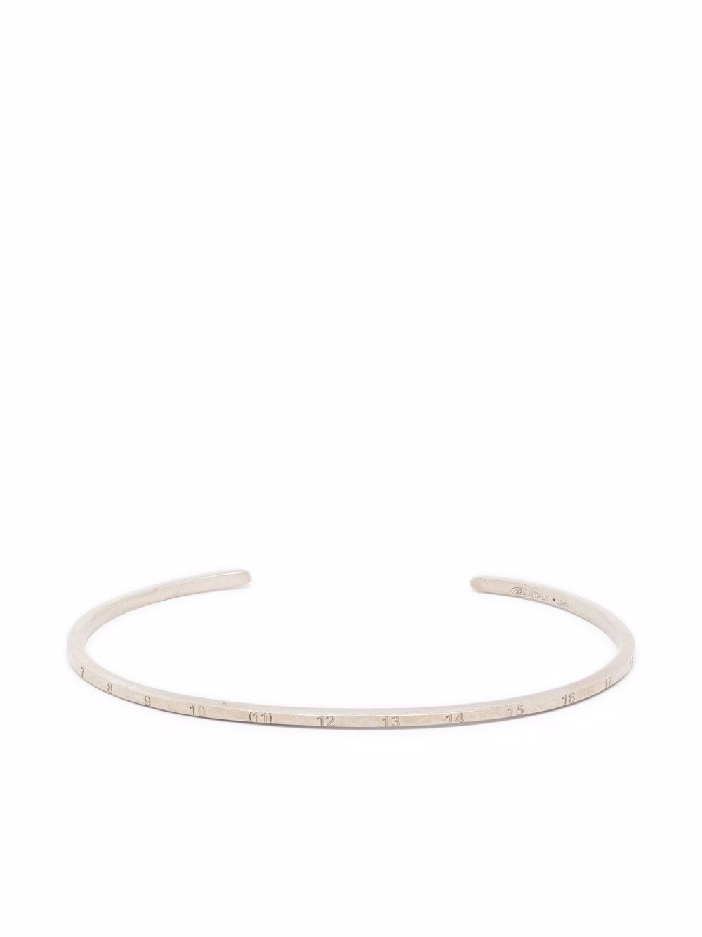 Maison Margiela 马丁·马吉拉时装屋 11数字手镯 - 银色