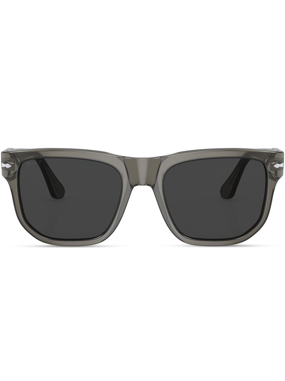 Persol Wayfarer 镜框有色镜片太阳眼镜 - 绿色