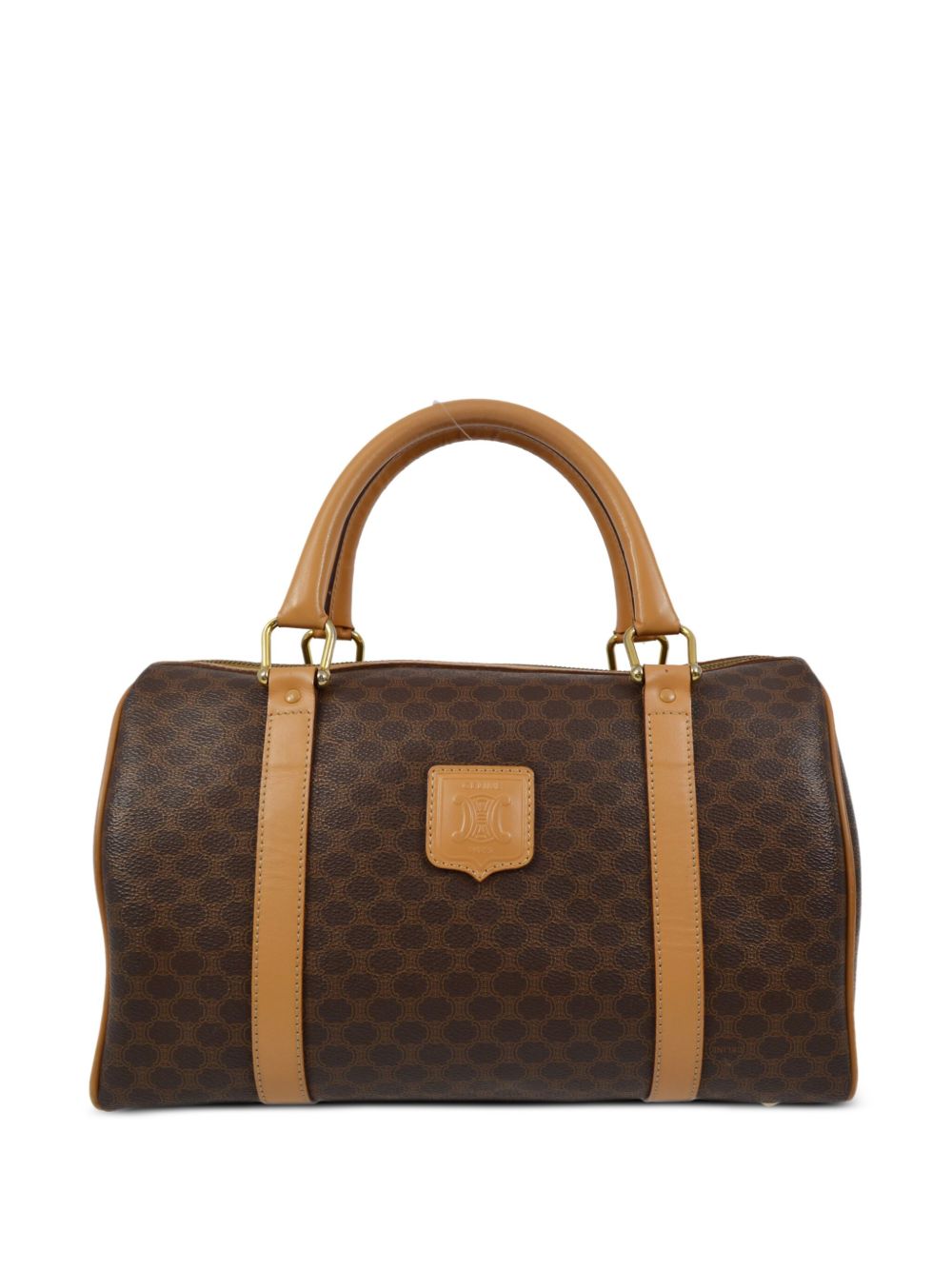 Céline Pre-Owned Macadam 手提包（1990-2000年代典藏款） - 褐色