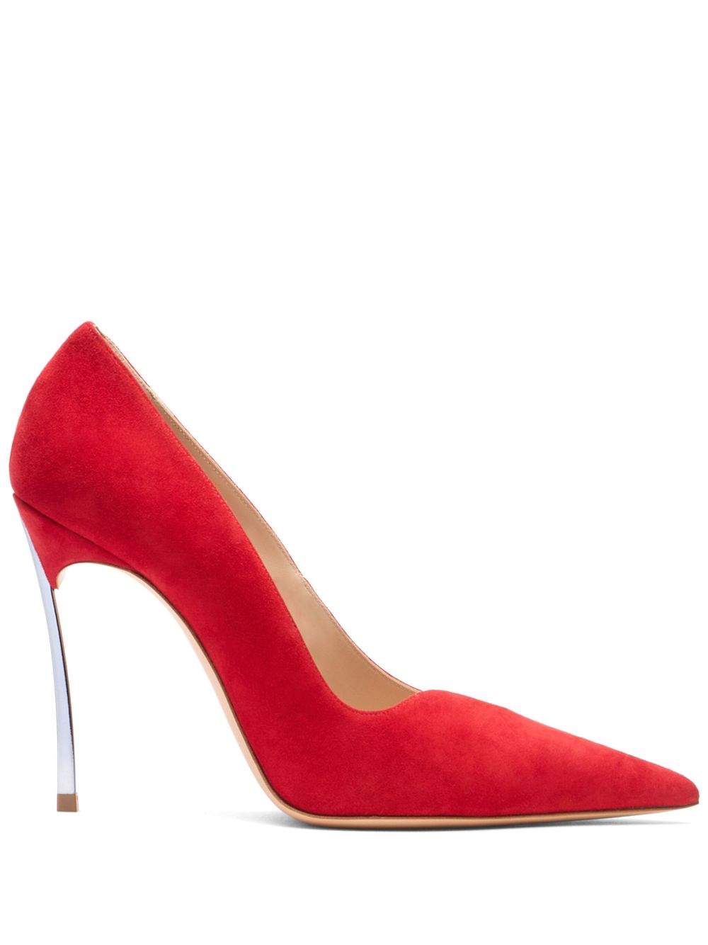 Casadei Superblade 高跟鞋（10厘米） - 红色