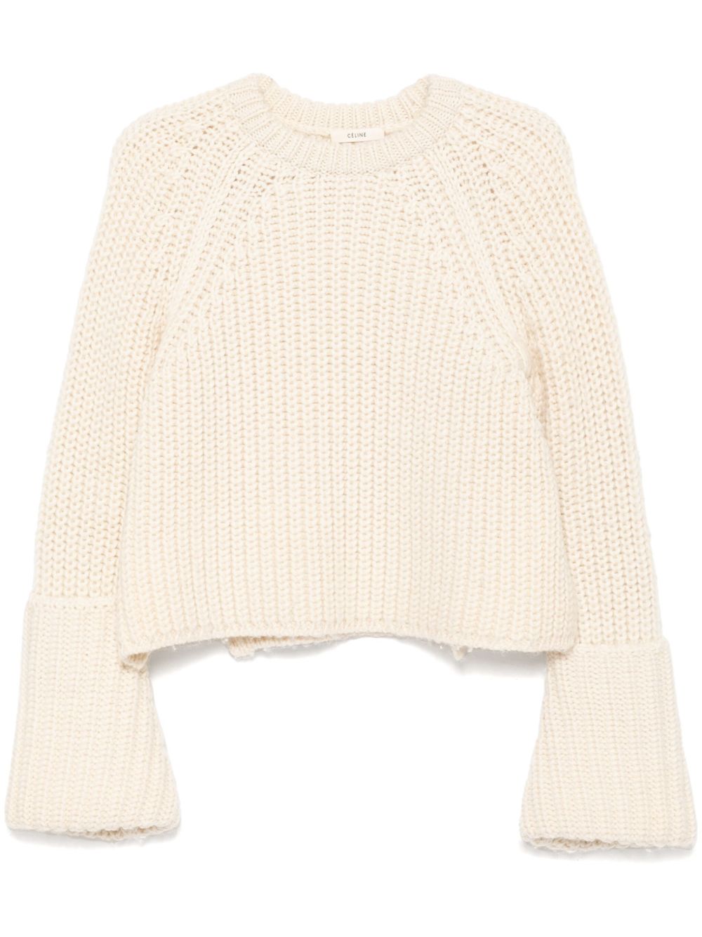 Céline Pre-Owned 经典毛衣（2010年代典藏款） - 白色
