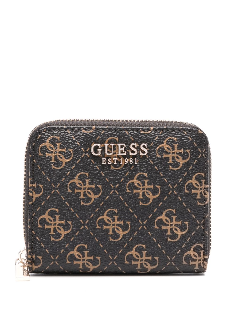 GUESS USA Laurel 迷你钱包 - 褐色