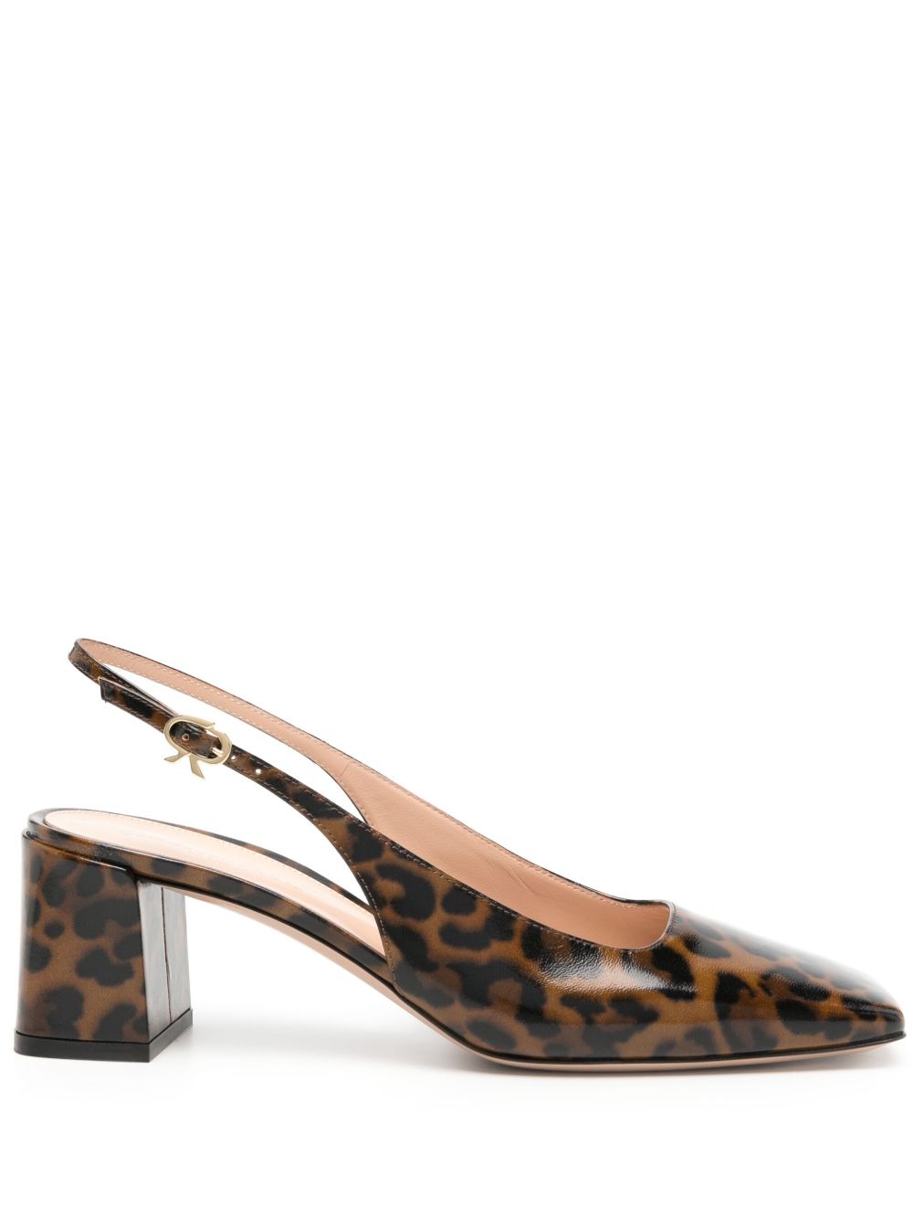 Gianvito Rossi Freeda 裹踝中跟鞋 - 中性色