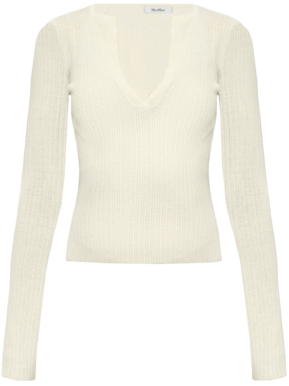Max Mara Urlo 罗纹针织毛衣 - 中性色