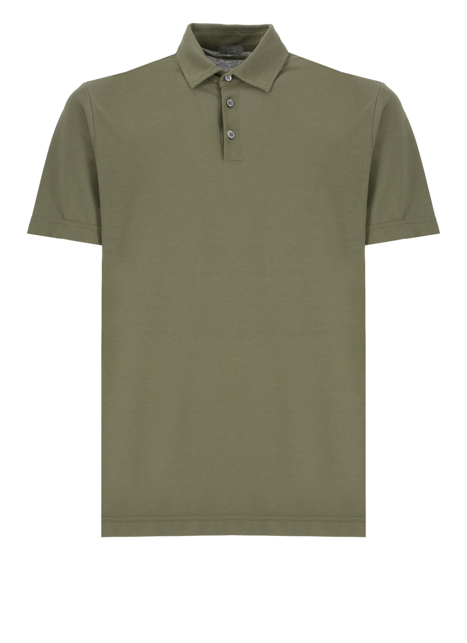 Zanone Cotton Polo Shirt