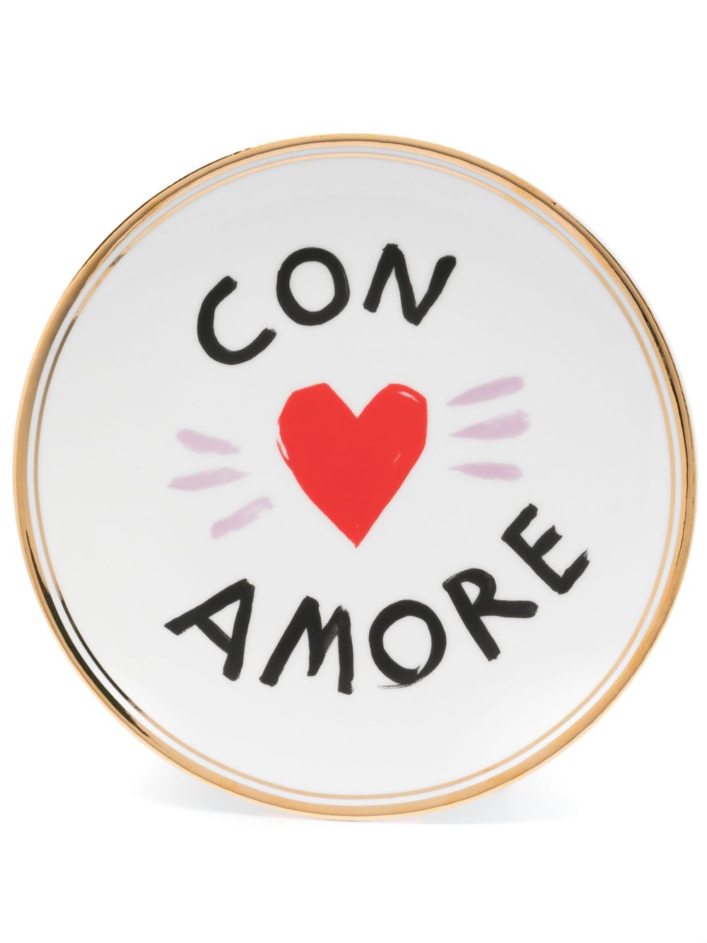 Bitossi Home Con Amore 盘子（17厘米） - 白色