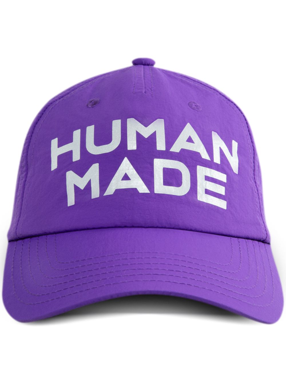 Human Made logo印花棒球帽 - 紫色