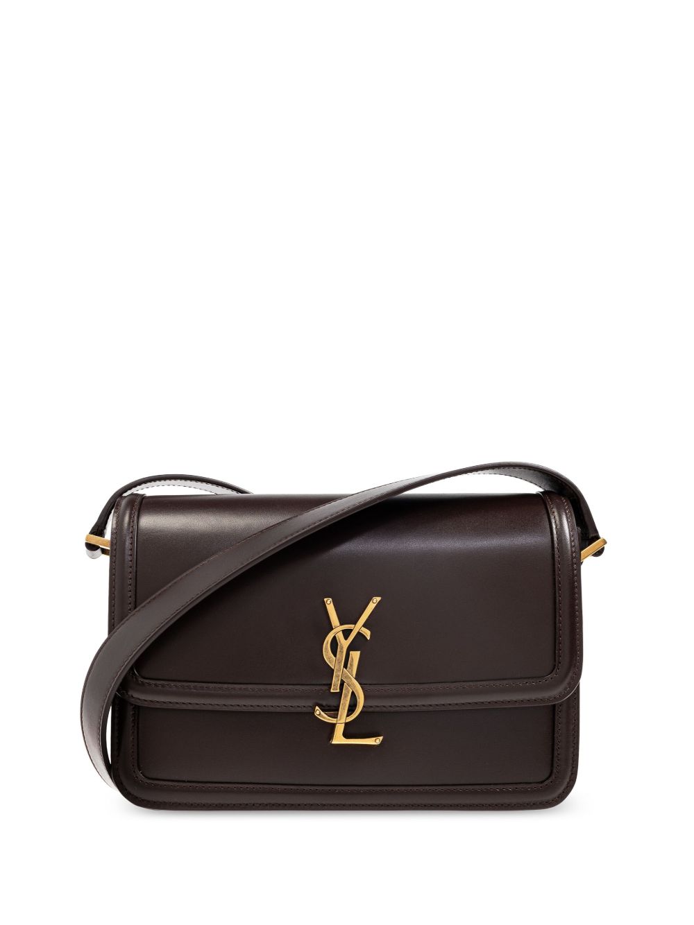 Saint Laurent Solferino 邮差包 - 褐色