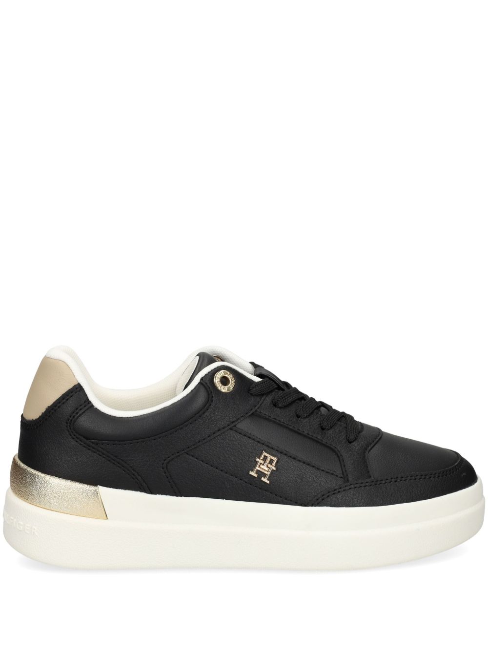 Tommy Hilfiger logo板鞋 - 黑色