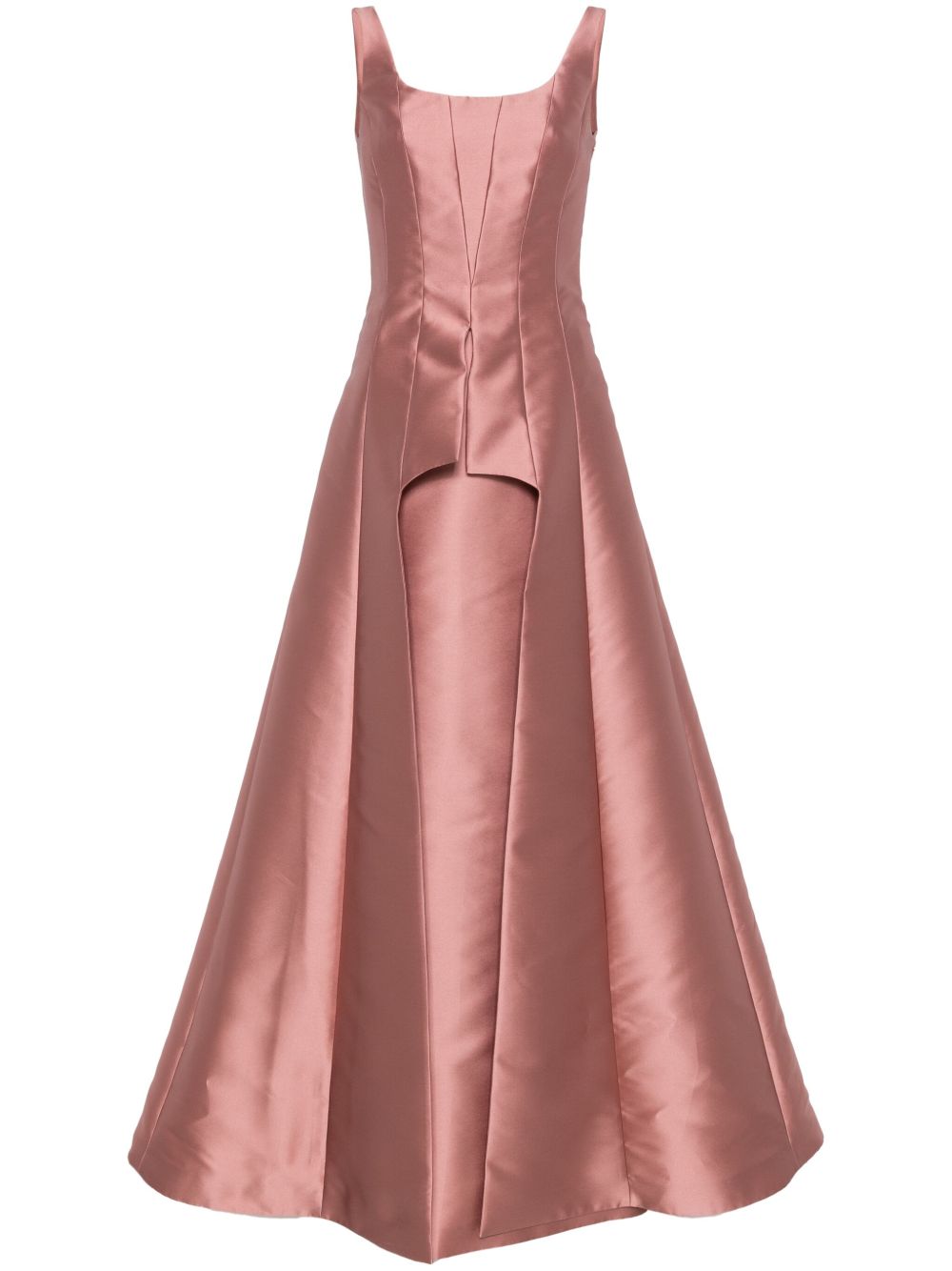 Alberta Ferretti Mikado 连衣裙套装 - 粉色