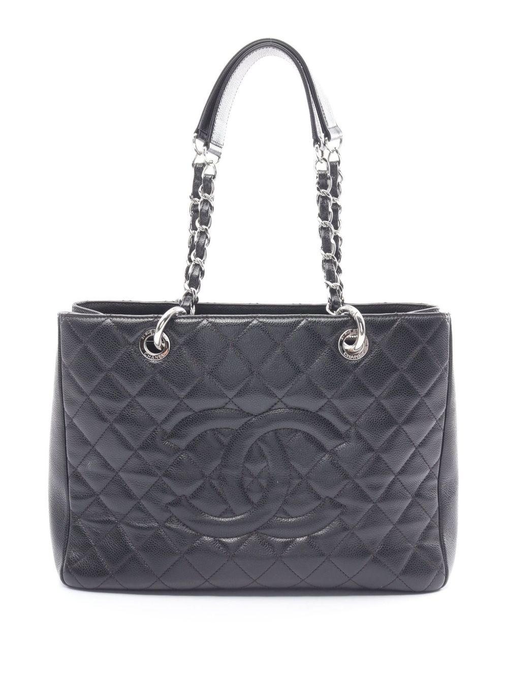 CHANEL Pre-Owned Grand Shopping 托特包（2014-2015年典藏款） - 黑色