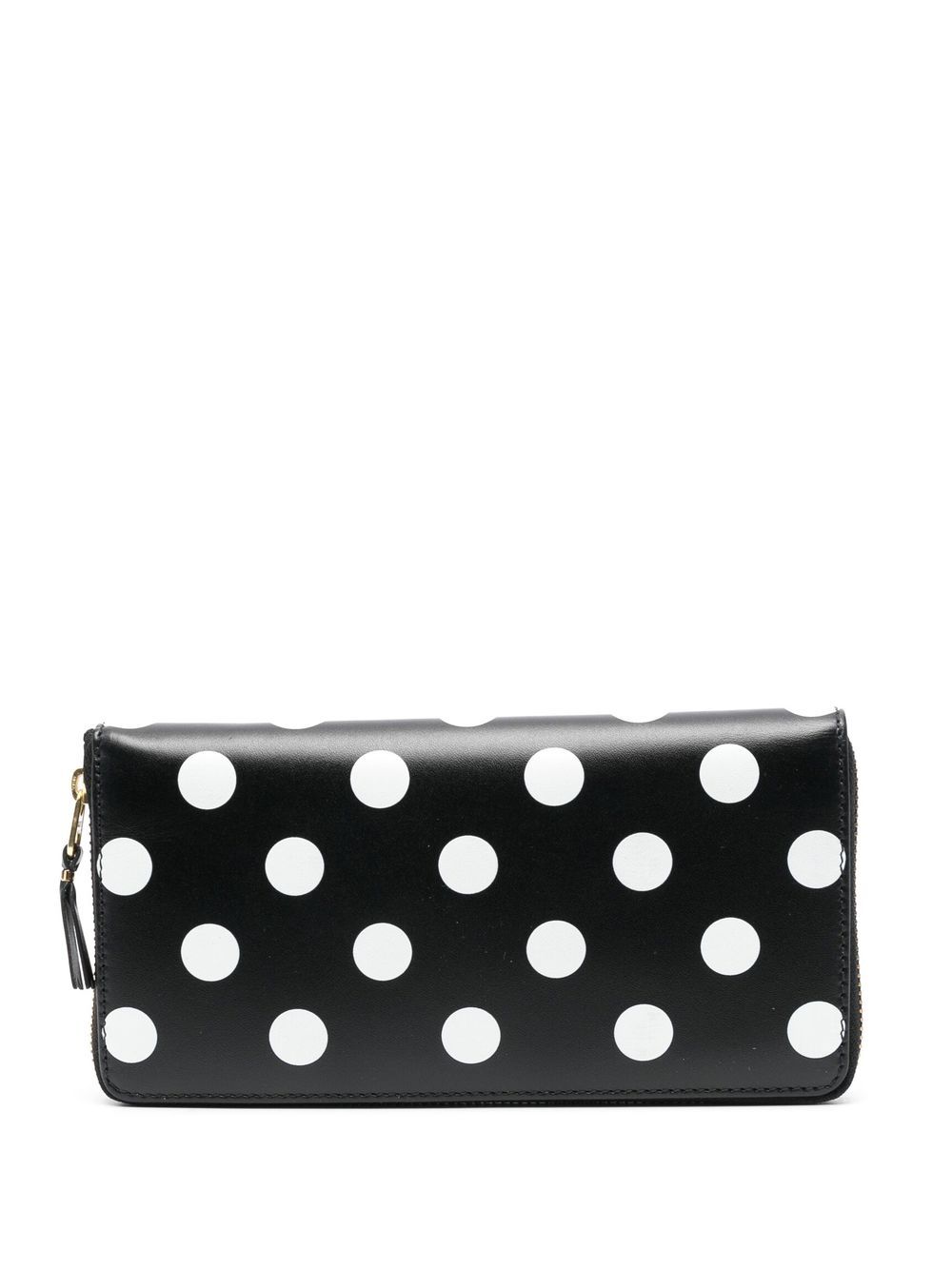 Comme Des Garçons Wallet 波点长款钱包 - 黑色