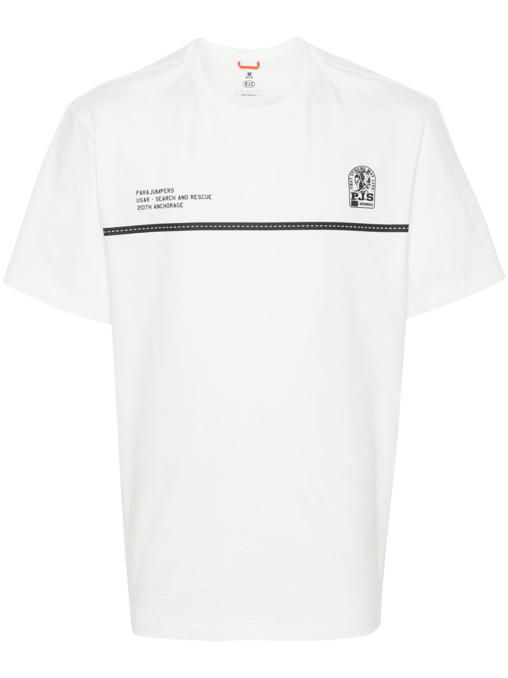 Parajumpers Massaua Tee logo印花T恤 - 白色