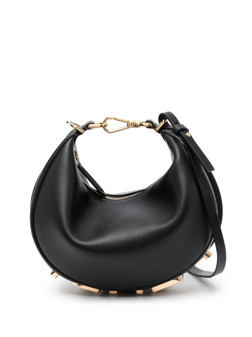 FENDI Fendigraphy 迷你手提包 - 黑色