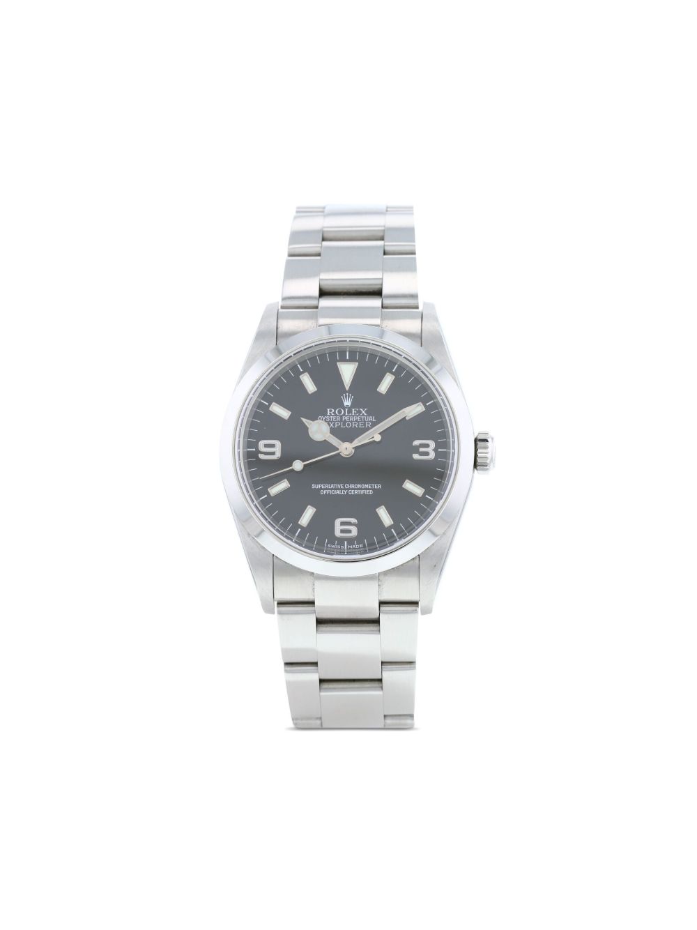 Rolex Explorer 36毫米腕表（2002年典藏款） - 黑色