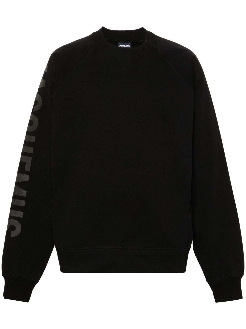 Jacquemus Le Sweatshirt Typo 棉上衣 - 黑色