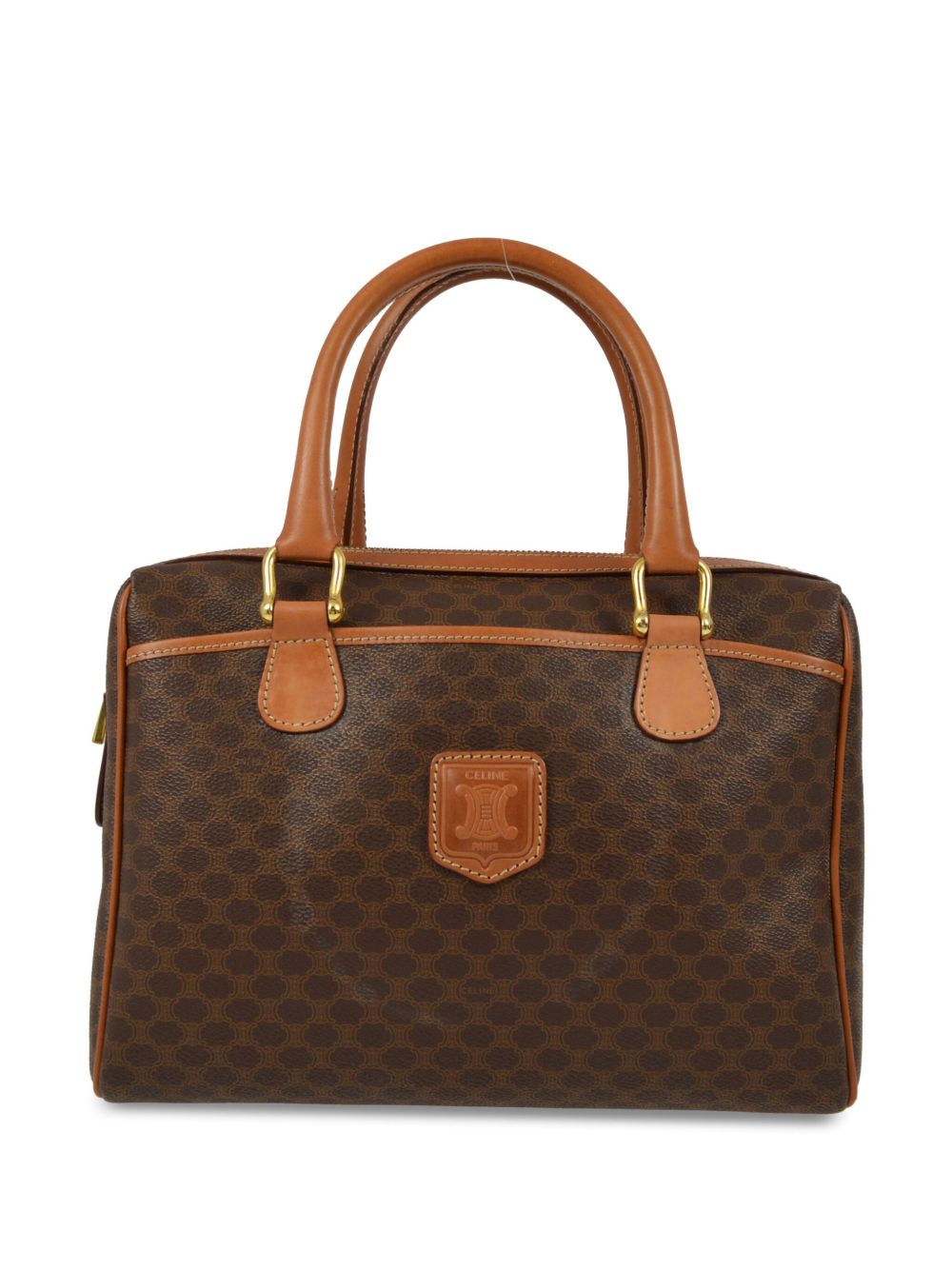 Céline Pre-Owned Macadam 手提包（1990-2000年代典藏款） - 褐色