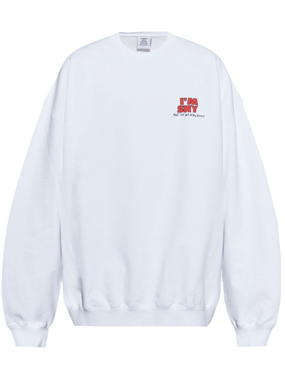 VETEMENTS I'm Shy 卫衣 - 白色
