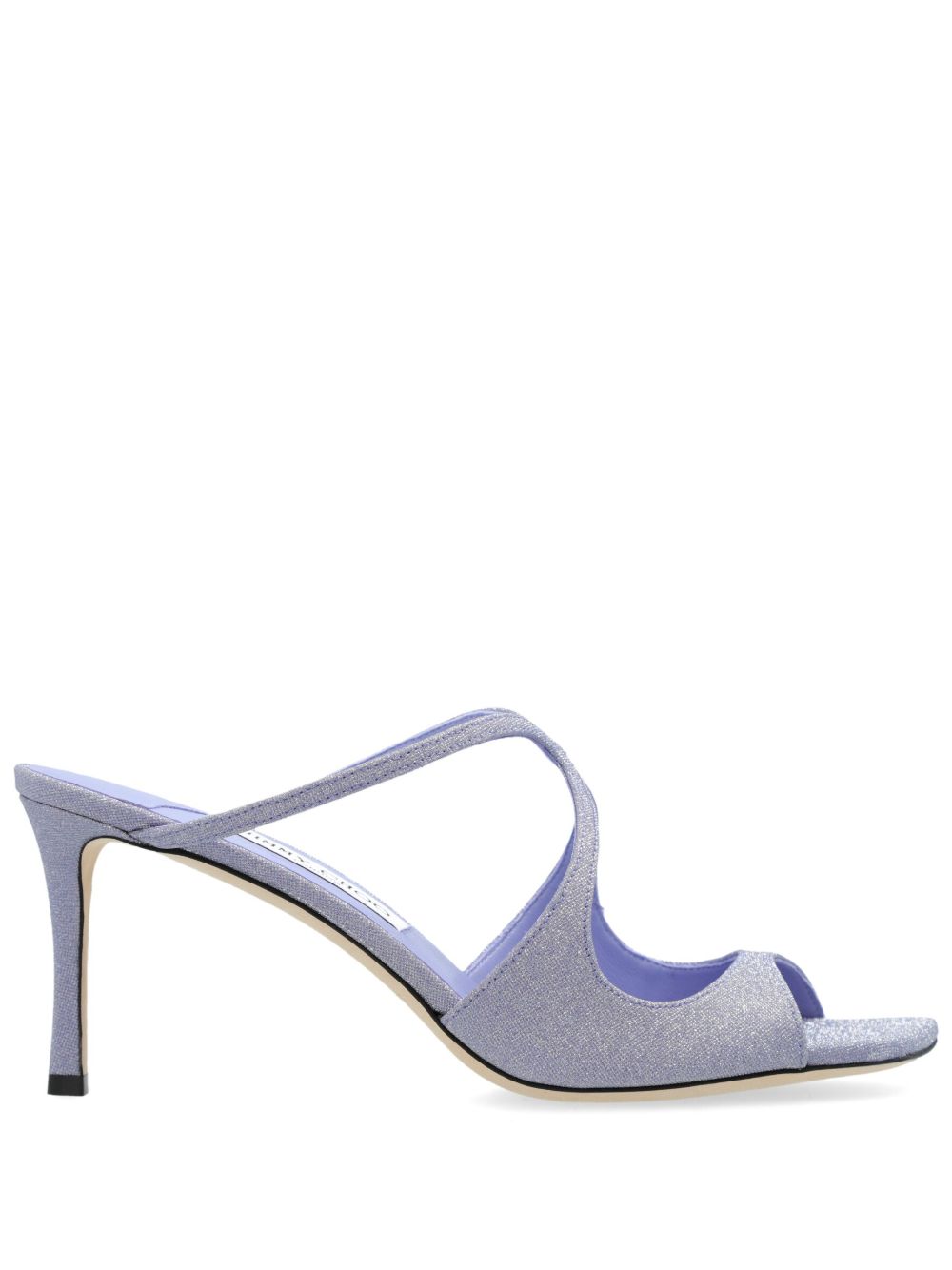 Jimmy Choo Anise 高跟镂空穆勒鞋 - 蓝色
