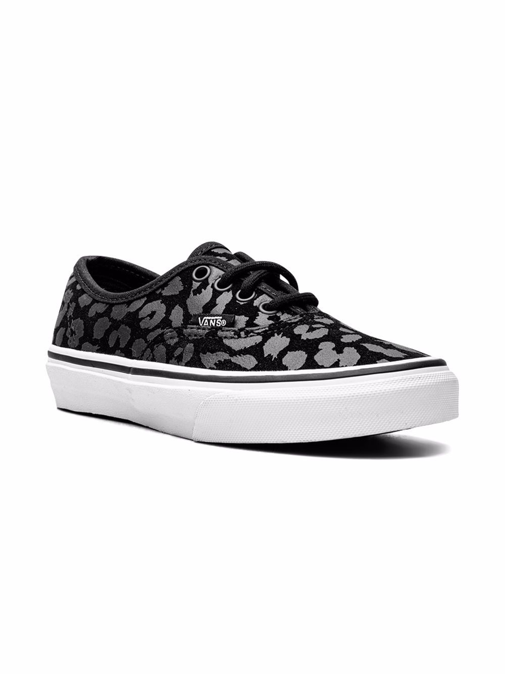 Vans Kids Authentic 低帮运动鞋 - 黑色