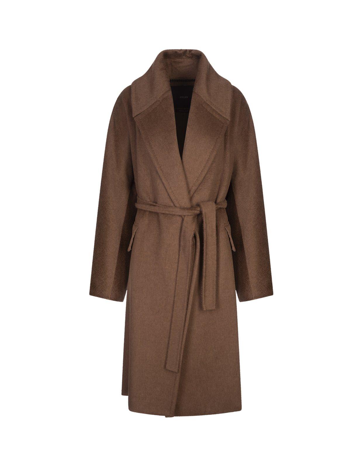 Max Mara 棕色 Attuale 大衣