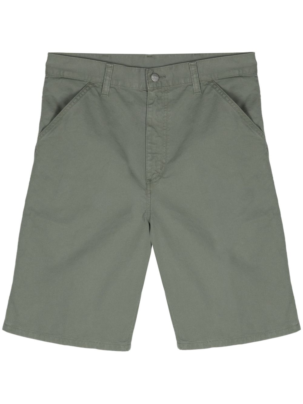 Carhartt WIP Single Knee 棉短裤 - 绿色
